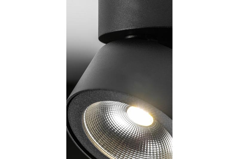 Decor Luminaire LED BLANC 15W 1500lm AC220-240V 50/60 Hz PF> 0.5 Ra≥80 IP20 IK06.36 ° 4000K rond noir. 1208962668