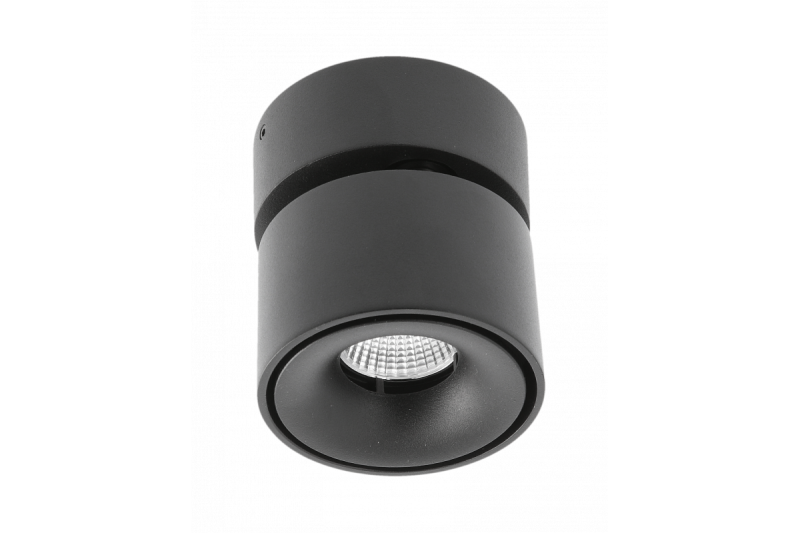 Decor Luminaire LED BIANCO 8W 680lm AC220-240V 50/60 Hz PF>0 9 Ra≥80 IP20 IK06 36° 4000K noir rond. 1208962672