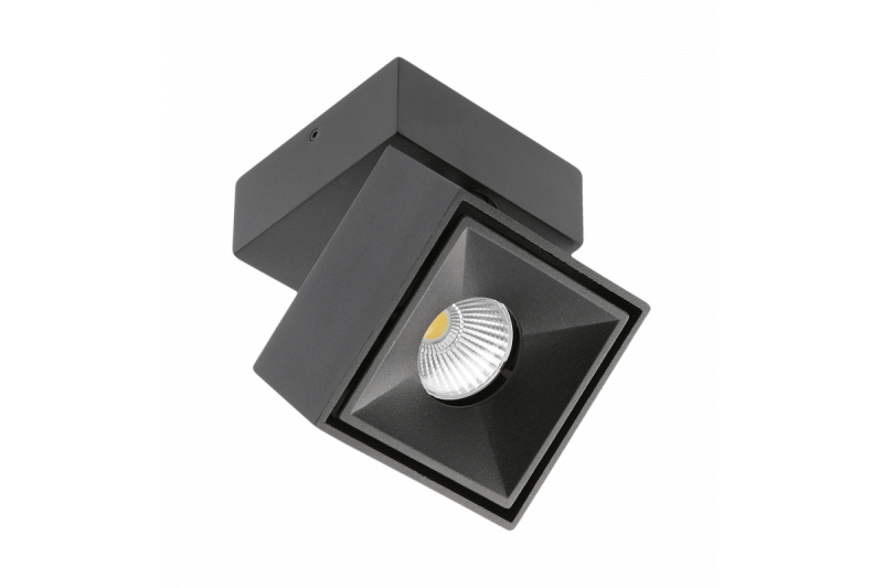 Decor Luminaire LED BIANCO CCT 8W 680lm AC220-240V 50/60 Hz Ra≥80 IP20 36° 2700/3300/4000K carré noir. 1208962676