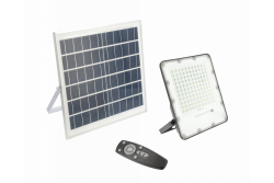 Projecteur LED solaire BRAVOS, 150W, 1500lm, 6400K, IP65, 120°, panneau solaire, télécommande, 3y 1208962682