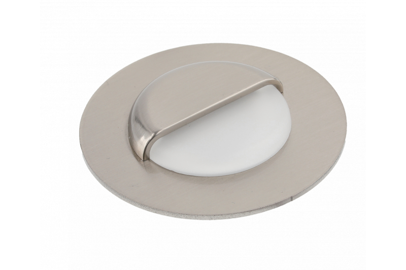 Decor Luminaire d'escalier à LED ESCADA OB DC12V avec couvercle rond dépoli 0,8W 70lm 4000K câble inox 150cm.