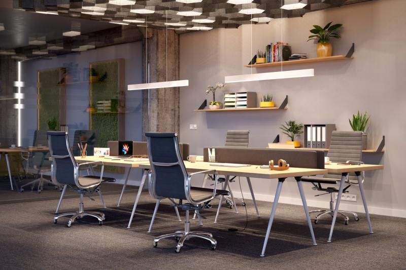 Decor Luminaire LED FORTA 36W 2900lm AC220-240V 50/60 Hz PF>0,9 Ra≥80 IP20 IK08 180° 4000K blanc. 1208962763