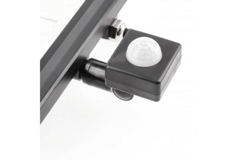 Projecteur LED iNEXT avec détecteur de mouvement 30 W 2400 lm, PF > 0,9, RA > 80, IP65, 120°, 6400 K, corps noir 1208962860