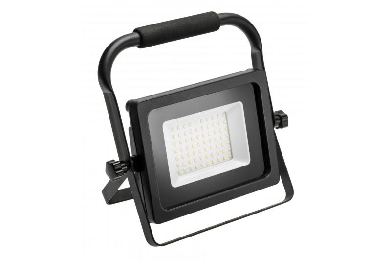 Projecteur LED iNEXT (portable) 50 W 4000 lm, PF > 0,9, RA > 80, IP65, 120°, 6400 K, corps noir 1208962863