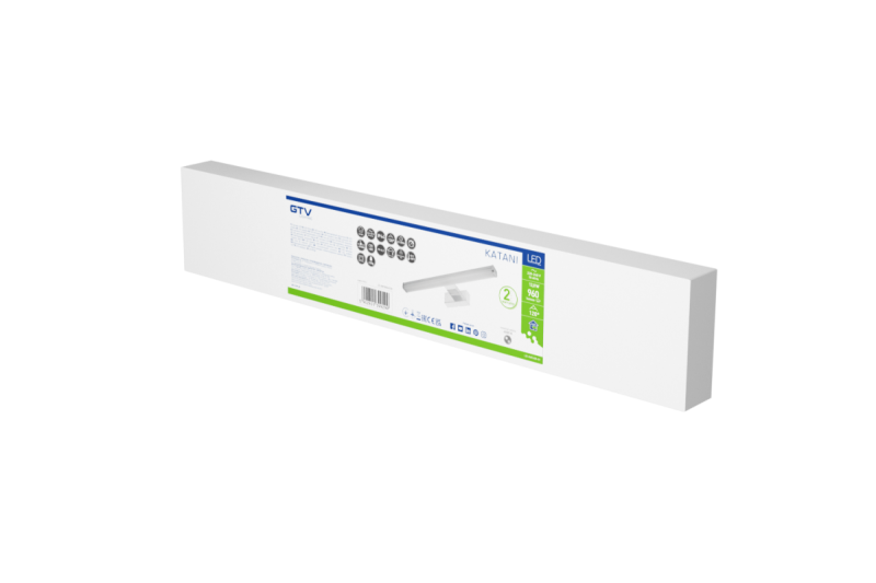 Decor Luminaire LED Catania 600mm 12W AC220-240V 50/60Hz 4000K IP44 RA >80 960lm Chrome 1208962886