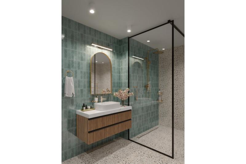 Decor Luminaire LED Catania 600mm 12W AC220-240V 50/60Hz 4000K IP44 RA >80 960lm Noir 1208962887