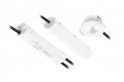 OMAHA-3 Lampe d'urgence LED, 3W, 300lm, AC220-240V, 50-60Hz, IP20, 3h, 6400K, usage unique, BOUTON DE TEST 1208963024