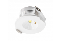 OMAHA-3 Lampe d'urgence LED, 3W, 300lm, AC220-240V, 50-60Hz, IP20, 3h, 6400K, usage unique, BOUTON DE TEST 1208963024