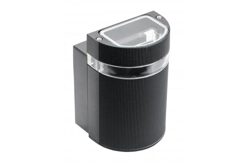 Decor Luminaire mural unidirectionnel SILVA GU10 MAX. 50W IP54 AC220-240V 50/60Hz noir. 1208963137