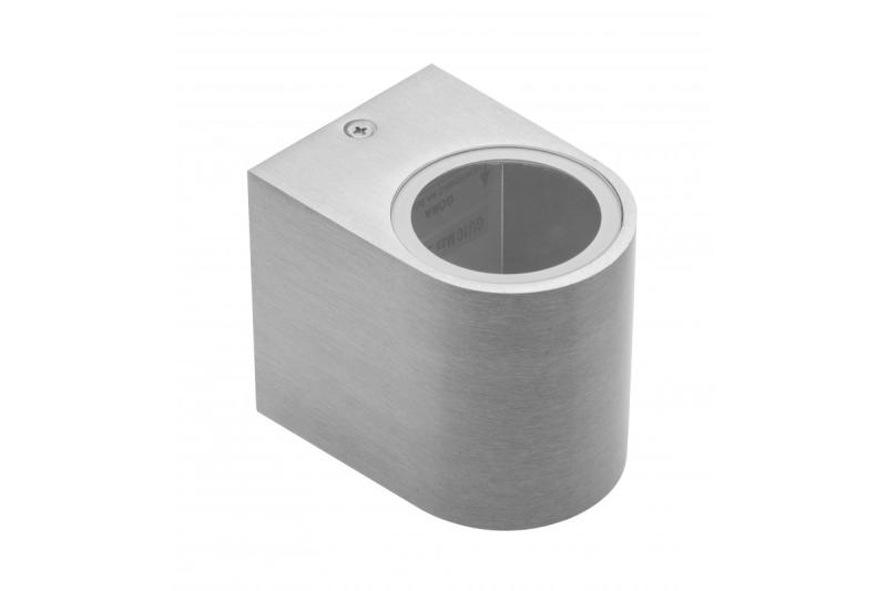 Luminaire de façade décoratif à sens unique TIAGO GU10 MAX. 35W IP54 AC220-240V 50/60Hz en inox. 1208963203