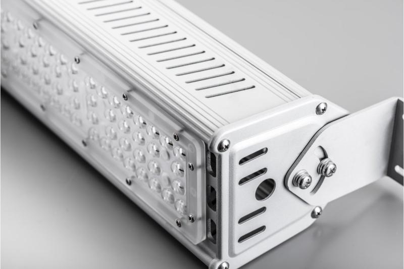 Lampe Highbay LED TEKSAS, 100W, 12000lm, AC100-240V, 50/60Hz, IP 65, angle de faisceau 60o, 4000K, gris 1208963207