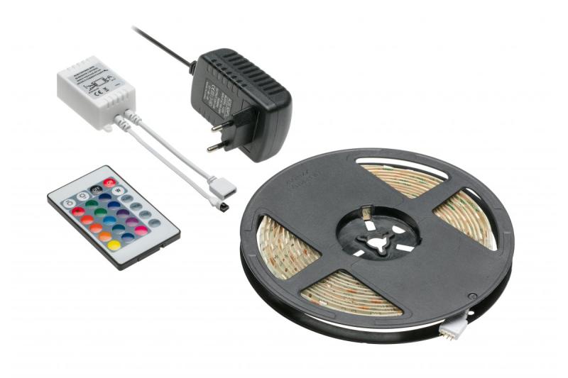 Kit de bande LED RGB décorative 5m 150LED avec contrôleur IR 1208963293