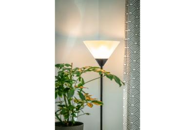 Decor Lampe sur pied BENFICA 2 max 60W-E27 max 40W-E14 AC220-240V 50/60Hz noire 1208963346