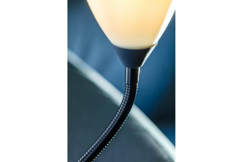 Decor Lampe sur pied BENFICA 2 max 60W-E27 max 40W-E14 AC220-240V 50/60Hz noire 1208963346