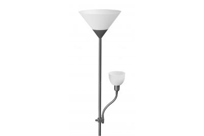 Decor Lampe sur pied BENFICA 2 max 60W - E27 max 40W - E14 AC220-240V 50/60Hz gris 1208963347