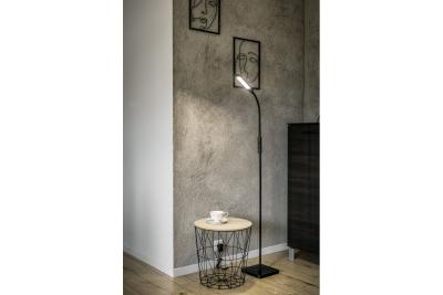Decor Lampe de sol Vasalia 8W 450lm AC220-240V 4-CCT 5 gradations d'intensité avec minuterie 45' PF>0 5 RA>80 Noir 1208963348