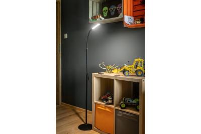 Decor Lampe sur pied YORK 10W 900lm AC220-240V 3 niveaux de gradation 3-CCT pilote PF>0,5 Ra>80 noir 1208963351