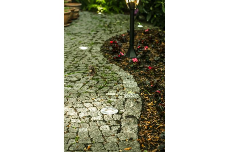 Decor Luminaire encastré pour allée ALFA-O max.50 W GU10 IP67 AC220-240V 50/60Hz inox 1208963695