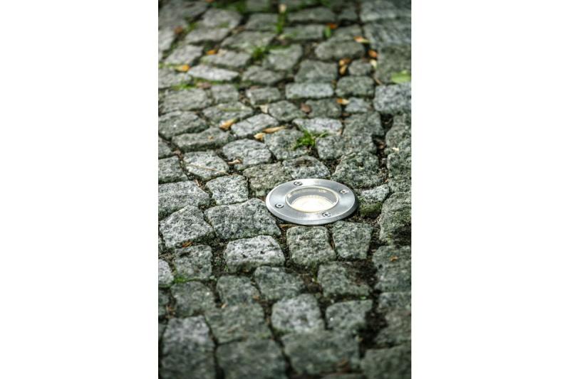 Decor Luminaire encastré pour allée ALFA-O max.50 W GU10 IP67 AC220-240V 50/60Hz inox 1208963695