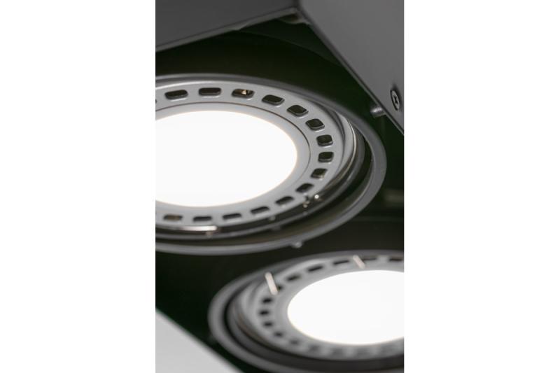 Decor Luminaire PIREO N encastré DOUBLE IP20 noir/noir 1208963773