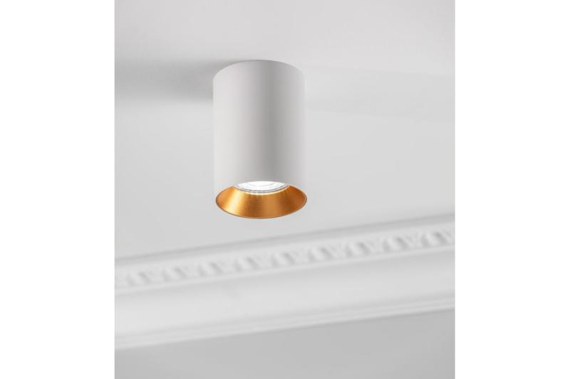 Decor Luminaire de plafond AERO II en aluminium 70x100mm IP20 max. 20W rond blanc. 1208963810