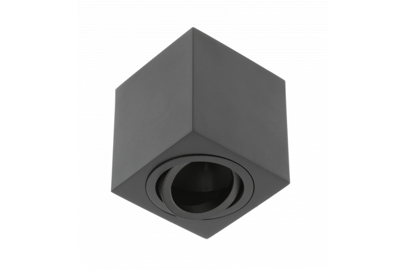 Decor Luminaire de plafond AVEIRO en aluminium 80x80x85mm IP20 max 20W carré noir. 1208963828