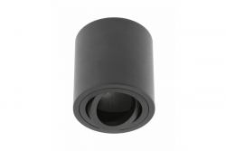 Decor Luminaire de plafond AVEIRO en aluminium 80x85mm IP20 max 20W rond noir. 1208963830