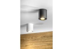 Decor Luminaire de plafond AVEIRO en aluminium 80x85mm IP20 max 20W rond noir. 1208963830