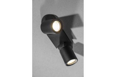 Decor Luminaire de plafond BLINK AC220-240V 50/60 Hz GU10 max. 20W*2 IP20 double noir 1208963842