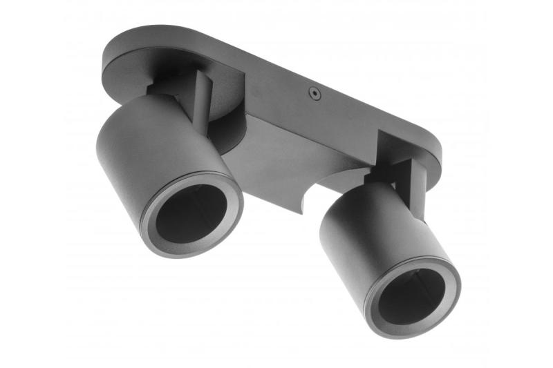 Decor Luminaire de plafond BLINK AC220-240V 50/60 Hz GU10 max. 20W*2 IP20 double noir 1208963842