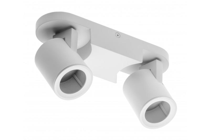 Decor Luminaire de plafond BLINK AC220-240V 50/60 Hz GU10 max. 20W*2 IP20 double blanc. 1208963843