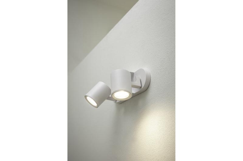 Decor Luminaire de plafond BLINK AC220-240V 50/60 Hz GU10 max. 20W*2 IP20 double blanc. 1208963843