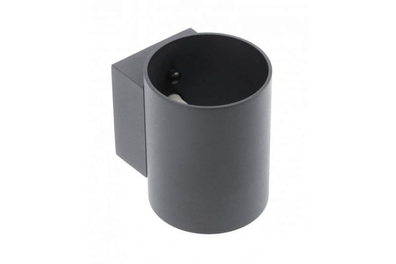 Decor Applique murale CAMPIONE en aluminium G9 IP20 max. 40W IP20 noir rond. 1208963851