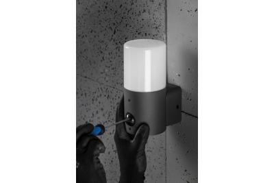 Decor Luminaire de jardin CORTA-AU PIR E27 MAX.25W IP44 AC220-240V 50-60Hz applique en graphite 1208963858
