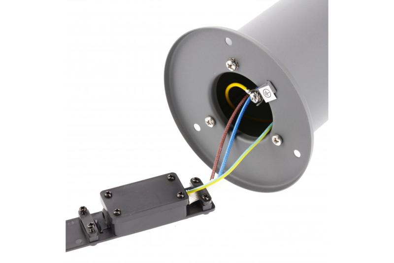 Decor Élément de jardin CORTA-P 40 E27 MAX.25W IP44 AC220-240V 50-60Hz poteau anthracite 1208963860