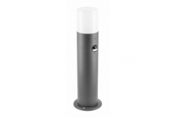 Decor Luminaire de jardin CORTA-P PIR 40 E27 MAX.25W IP44 AC220-240V 50-60Hz graphite de poteau. 1208963862