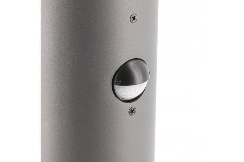 Decor Luminaire de jardin CORTA-P PIR 40 E27 MAX.25W IP44 AC220-240V 50-60Hz graphite de poteau. 1208963862