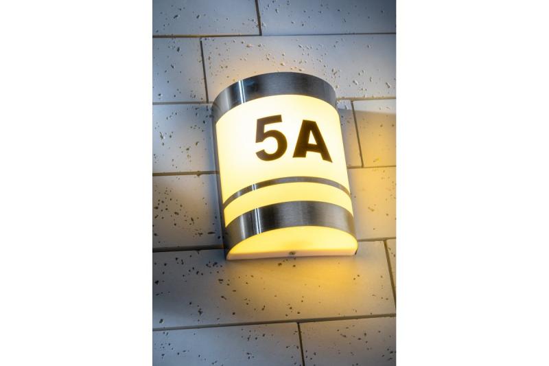 Decor ESO luminaire mural E27 MAX. 11W IP54 AC220-240V 50/60Hz inox 1208963874