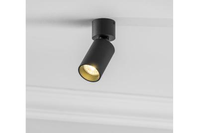 Decor Luminaire de plafond FARGO MINI en aluminium 56x150mm IP20 max 20W rond noir. 1208963877