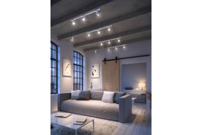 Decor Plafonnier FARGO en aluminium 70x160mm IP20 max 20W rond blanc. 1208963878