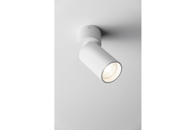 Decor Luminaire de plafond FARGO MINI en aluminium 56x150mm IP20 max 20W rond blanc. 1208963879