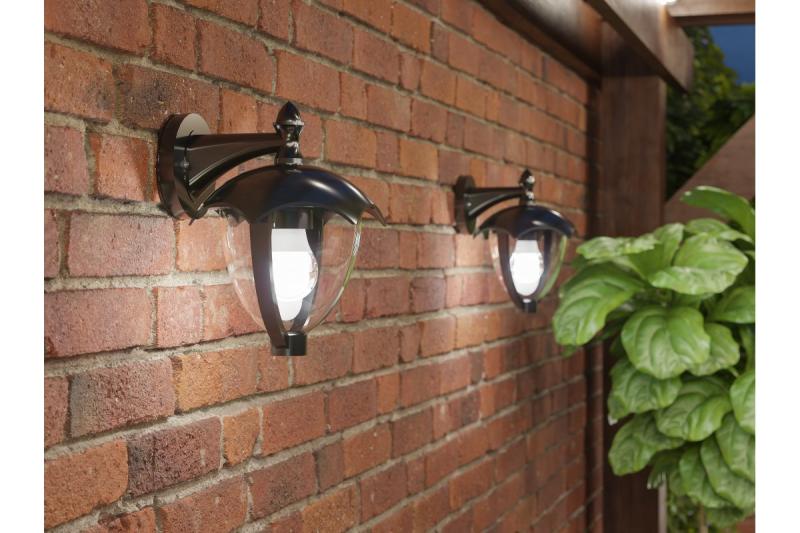 Decor Luminaire de jardin GRANDE-AD E27 MAX.60W IP54 AC220-240V 50-60Hz fond plat noir. 1208963884