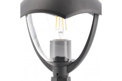 Decor Luminaire de jardin GRANDE-P 31 E27 MAX.60W IP54 AC220-240V 50-60Hz poteau noir. 1208963886