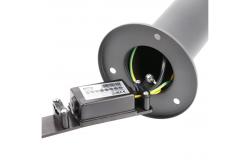 Decor KERTA-P 50 lumière de jardin E27 MAX.12W IP44 AC220-240V 50-60Hz borne graphite 1208963907