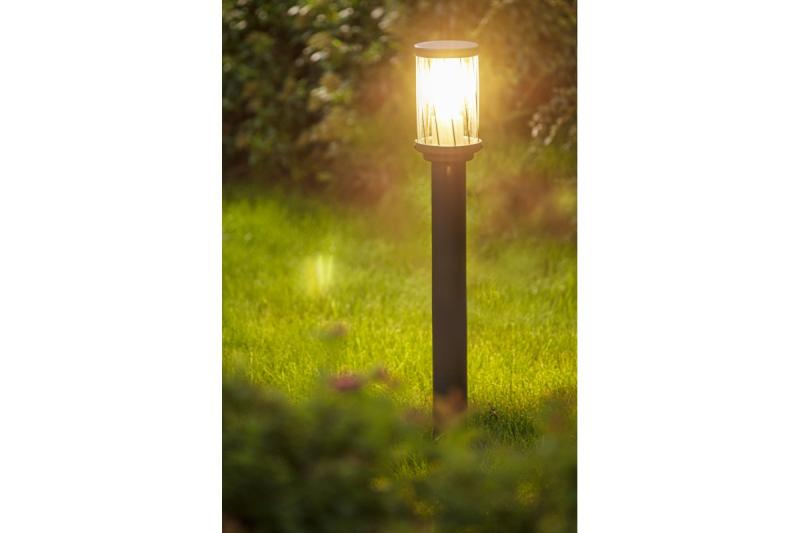 Decor KERTA-P 80 lumière de jardin E27 MAX.12W IP44 AC220-240V 50-60Hz borne graphite 1208963908