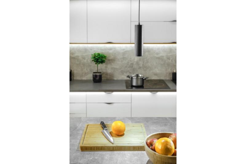 Decor Luminaire suspendu LAGOS GU10 en aluminium IP20 max. 20W noir. 1208963909