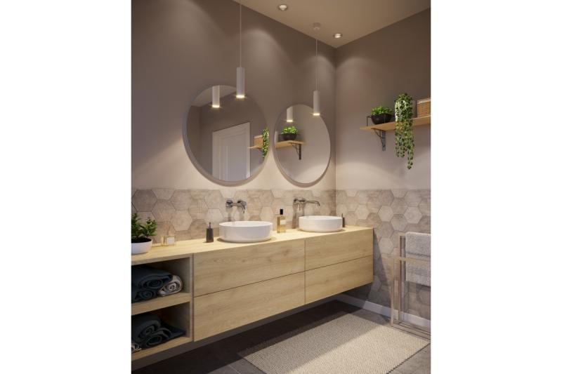 Decor Luminaire suspendu LAGOS GU10 en aluminium IP20 max. 20W blanc. 1208963910