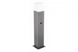 Decor Luminaire de jardin LARGO-P PIR 50 E27 MAX.15W IP44 AC220-240V 50-60Hz graphite de poteau. 1208963920