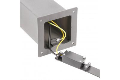 Decor Luminaire de jardin LARGO-P PIR 50 E27 MAX.15W IP44 AC220-240V 50-60Hz graphite de poteau. 1208963920
