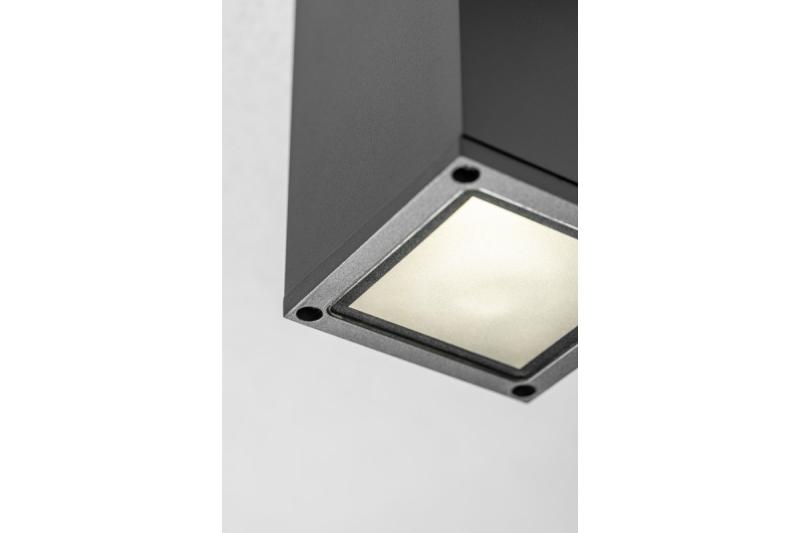 Decor Luminaire de plafond LENTO alum 100x130 IP54 max 35W carré graphite. 1208963923